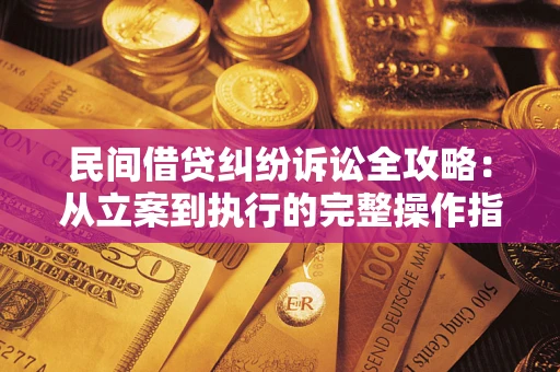 济南民间借贷纠纷诉讼全攻略：从立案到执行的完整操作指南