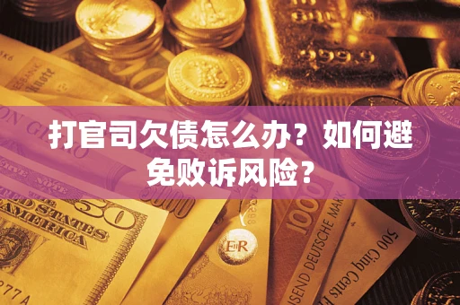 济南打官司欠债怎么办？如何避免败诉风险？