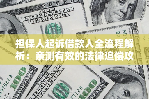 济南担保人起诉借款人全流程解析：亲测有效的法律追偿攻略