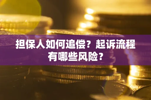 济南担保人如何追偿？起诉流程有哪些风险？