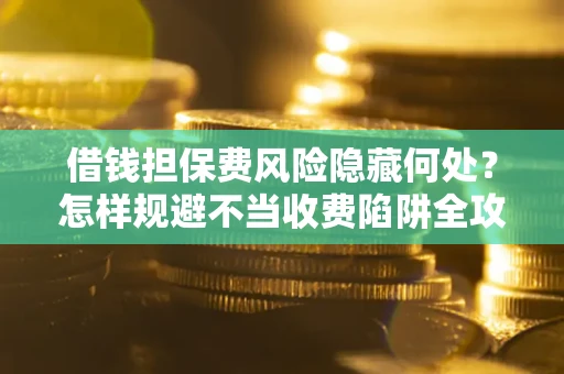 济南借钱担保费风险隐藏何处？怎样规避不当收费陷阱全攻略！