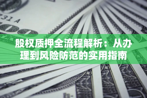 济南股权质押全流程解析：从办理到风险防范的实用指南